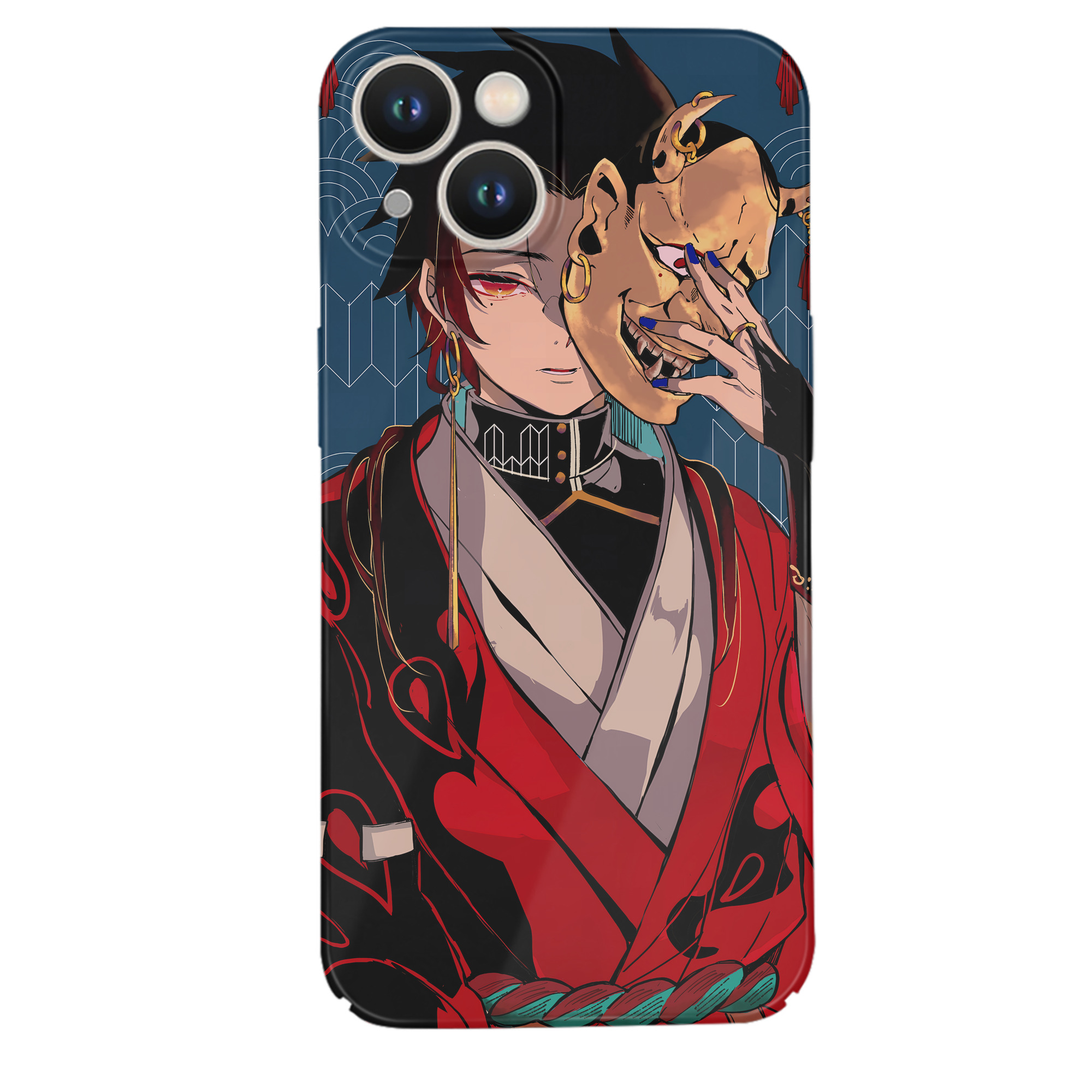 （画像用） 鬼滅の刃（きめつのやいば）竈門 炭治郎／かまど たんじろう Kamado Tanjirou 【iPhone 14シリーズ対応】ハードケース